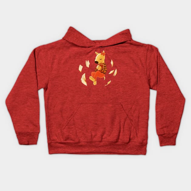 The Breathings of Your Heart Kids Hoodie by Kawamaru